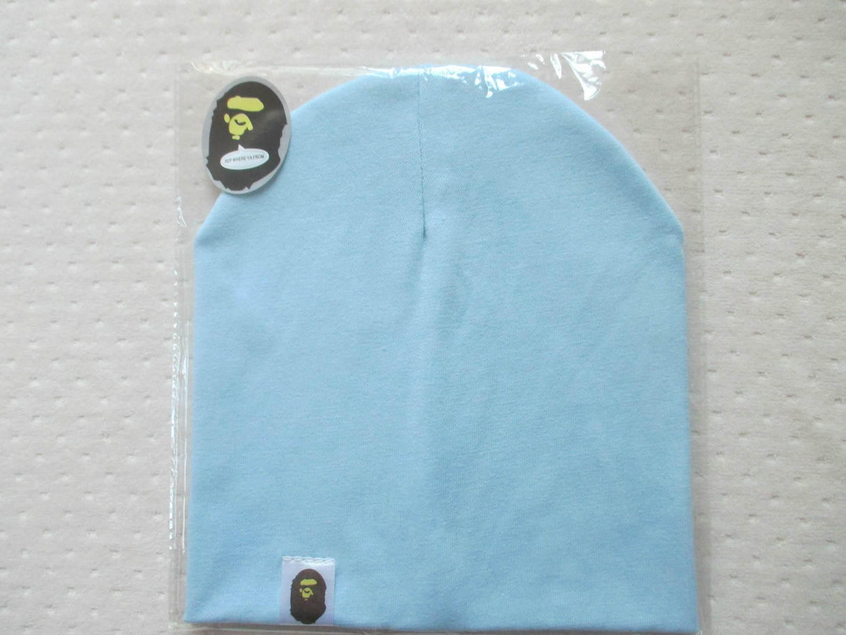 Newborn Baby Winter Spring Autumn Cotton Warm Cap For Girls and Boys In Solid Modern Colors For Kids