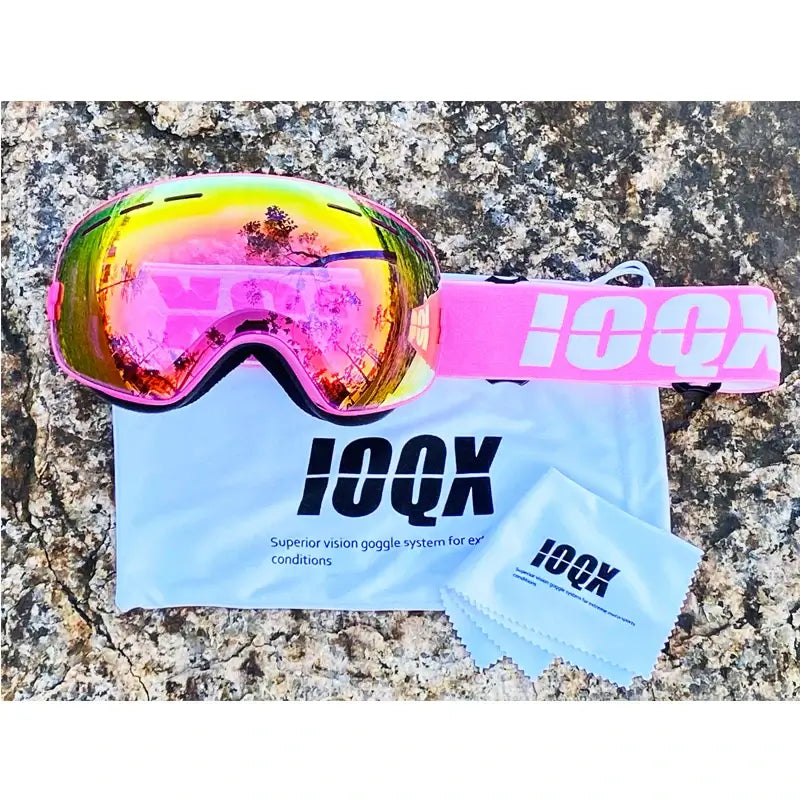 Clear Vision on the Slopes Double Layer Ski Goggles