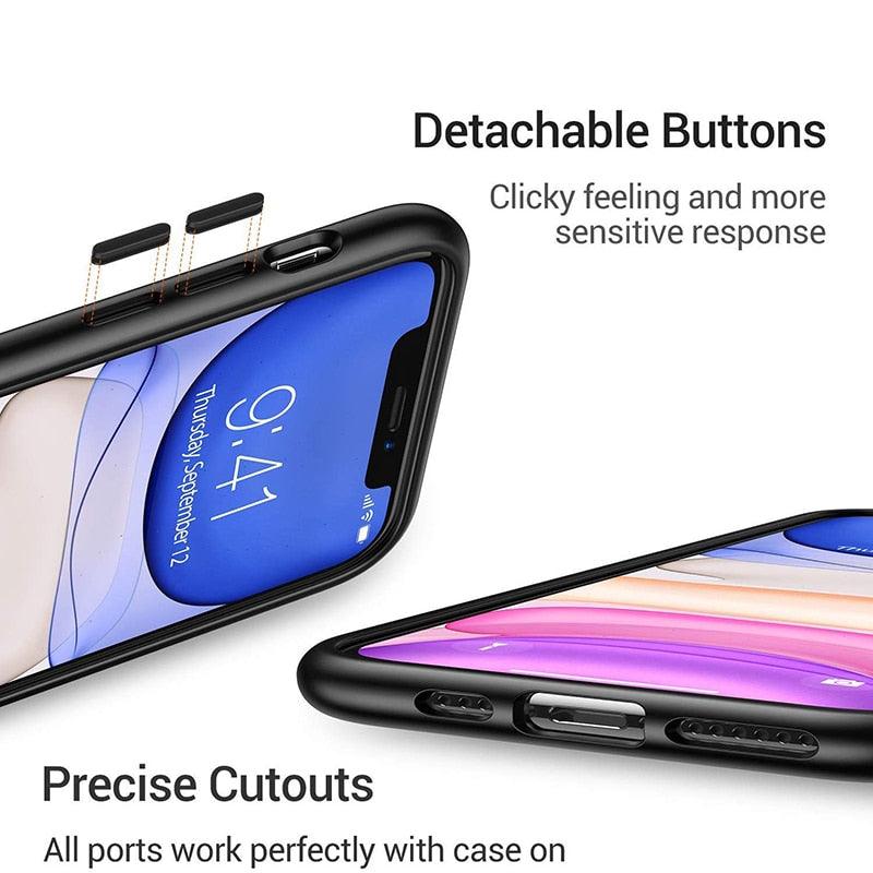 Black Big Eye Cat Cover Phone Case For iPhone 14 13 12 11 Pro Max Mini XS Max X XR Silicone Black Anti-Fingerprint Anti-Fall Clear Soft Anti-Yellow Cover Silicone Case