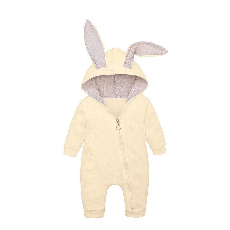 Baby Dinosaur and Rabit Jumpsuit With Zipper Newborn Baby Clothes Crawling Clothes Baby Girls and Boys Kids Costume Jumpsuit