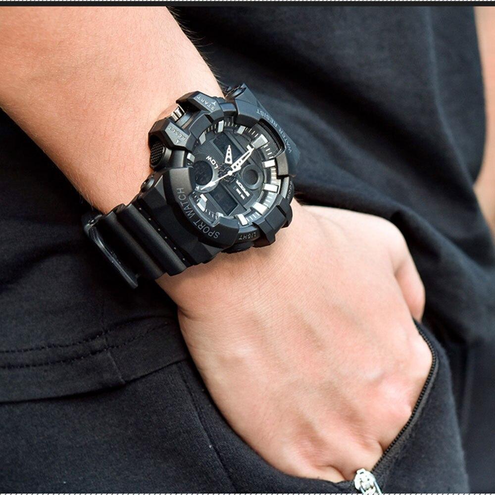 Sport Men Watches White G style Watch In LED Digital Style Waterproof 30M Casual Luxury Elegant Style Relogios masculino