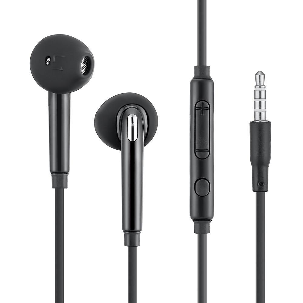 Wired Earphones 1.2mm Stereo Headphone Music Sport Headset with Microphone for Cell Phones Hot Sale