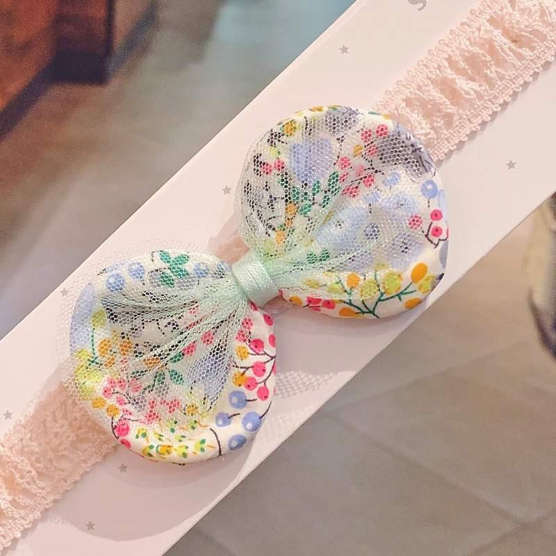 ILuxury Handmade Infant Child Hair Band Three-dimensional Alloy Rhinestone Crown Headdress Elastic Headband Turban For Baby Girls