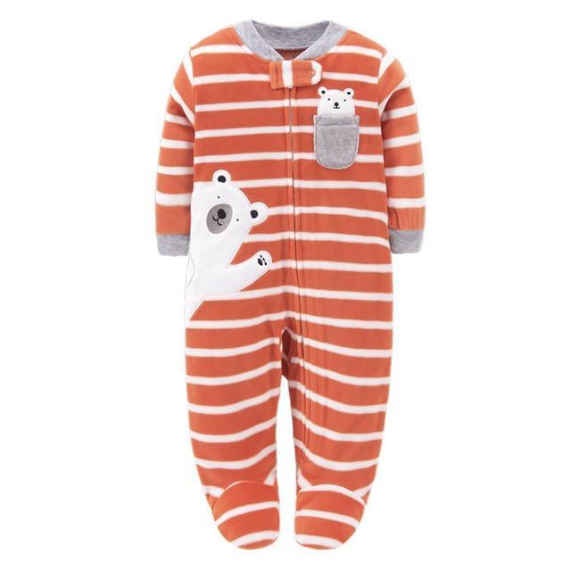 Home Love Romper Fleece Jumpsuit For Newborn Baby Boys And Baby Girl New Born Baby Clothes