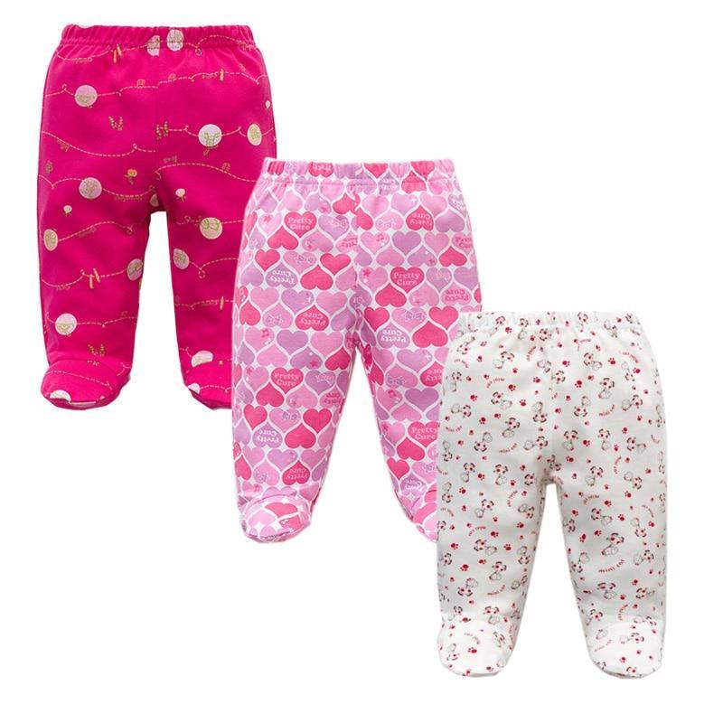 3PCS Baby Pants 100% Cotton Baby Girls and Boys Clothes Unisex Casual Bottom PP Pants Newborn Baby Clothing For Children
