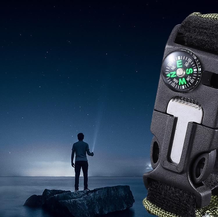Military Survival Men Watch With Compass/whistle /scraper/Waterproof 30M Outdoor Men Sports G Style -Shock Watch Relogio Masculino