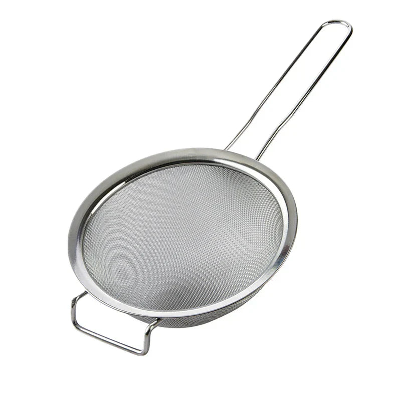 Large Stainless Steel Pasta Colander Strainer Spoon Kitchen Utensil