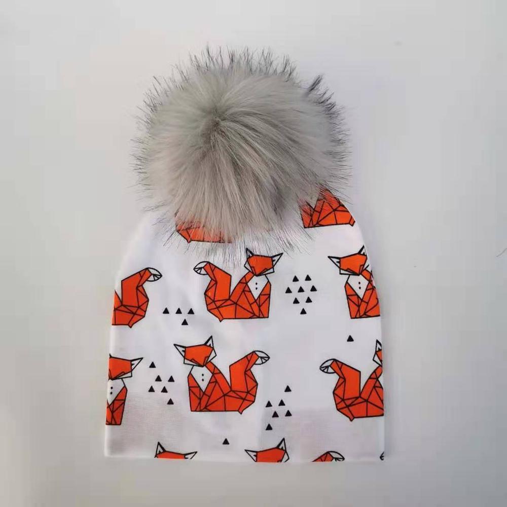 Fashion Newborn Baby Children Hat Cap Pompom Infant Toddler Comfortable Hats Beanies For Kids Boys And Girls
