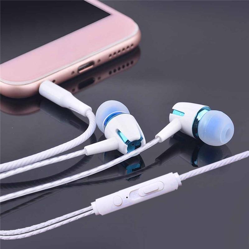 STEVVEX Headphones wired Earphone E18 Adjustable volume pause/play For mobiles earbuds wire Headset for smartphone