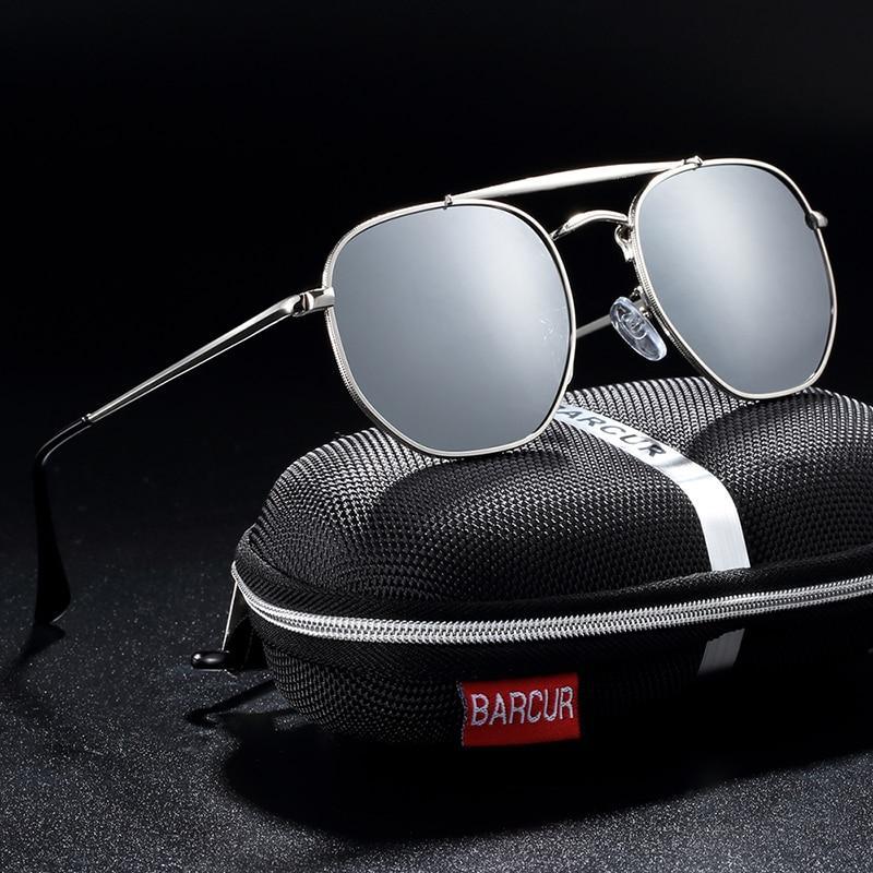 Luxury Famous Original Square Sunglasses for Men and Woman Polarized Hexagon Sunglasses Oculos De Sol gafas lunette de soleil femme WIth UV400 Protection