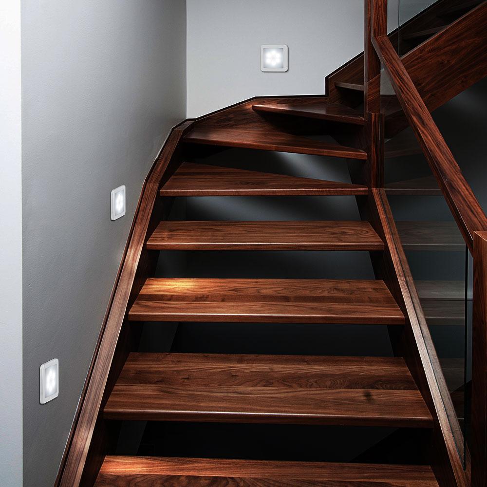 New Night Light Smart Motion Sensor Portable Mobile LED Night Lamp for WC, Stairs and Rooms