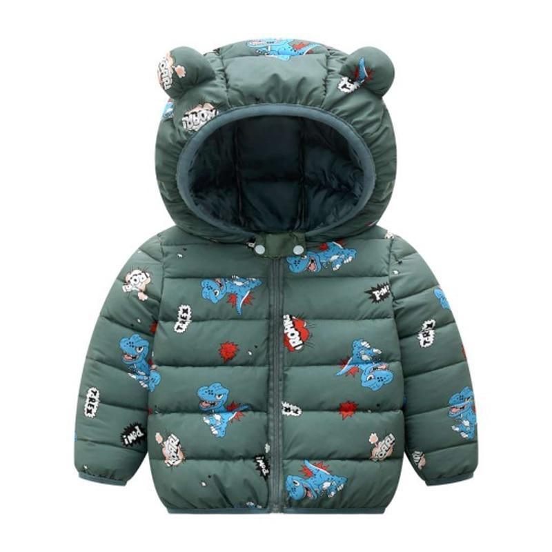 Infant Baby Hooded Warm Jackets For Baby Girls and Baby Boys For WInter In Modern New Luxury Shiny Design