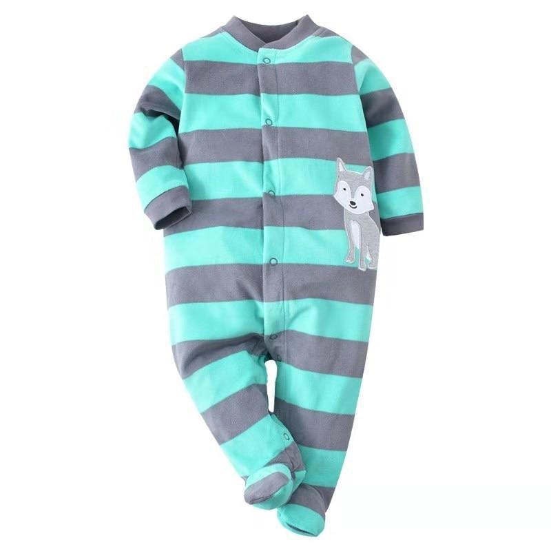 Home Love Romper Fleece Jumpsuit For Newborn Baby Boys And Baby Girl New Born Baby Clothes