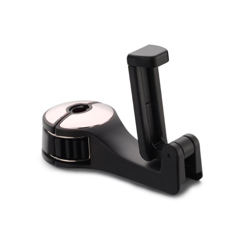 NEW Adjustable Car Headrest Hooks Mobile Stand Car Phone Holder Fastener Seat Back Hanger Clips For Bag Handbag Houseware For Phones