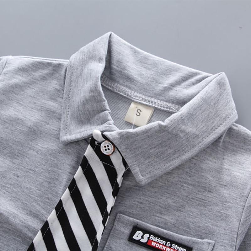 Newborn Baby Boys Clothes Formal Party Clothing Sets Tie Shirt and Pants Outfits Set 0-4 Year For Boys In Modern Style
