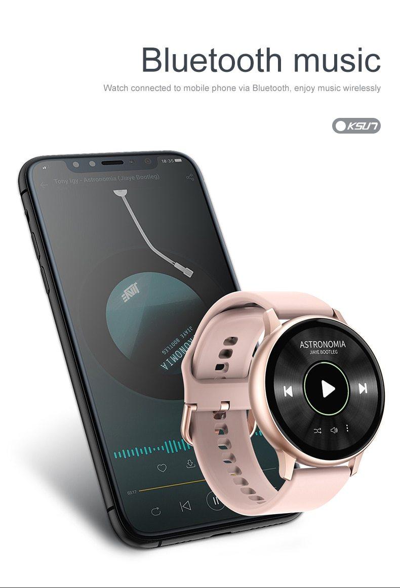 NEW Luxury Elegant Woman Bluetooth Android/ios Waterproof GPS Smart Watch With Touch Screen Sport Health Multifunctional Smart Watch