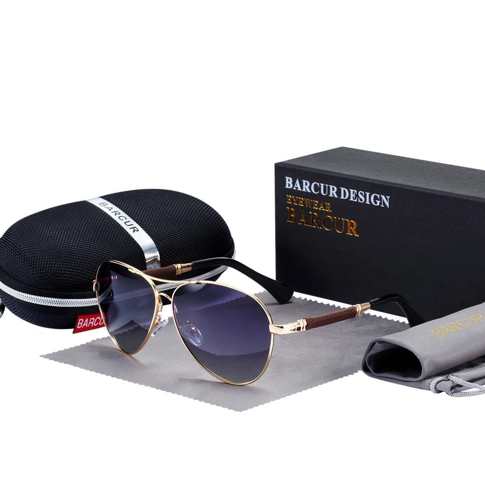 High Quality TR90 Luxury Modern Men Polarized Sunglasses In Aviation Pilot Famous Style with UV400 Protection and Miror Glasses
