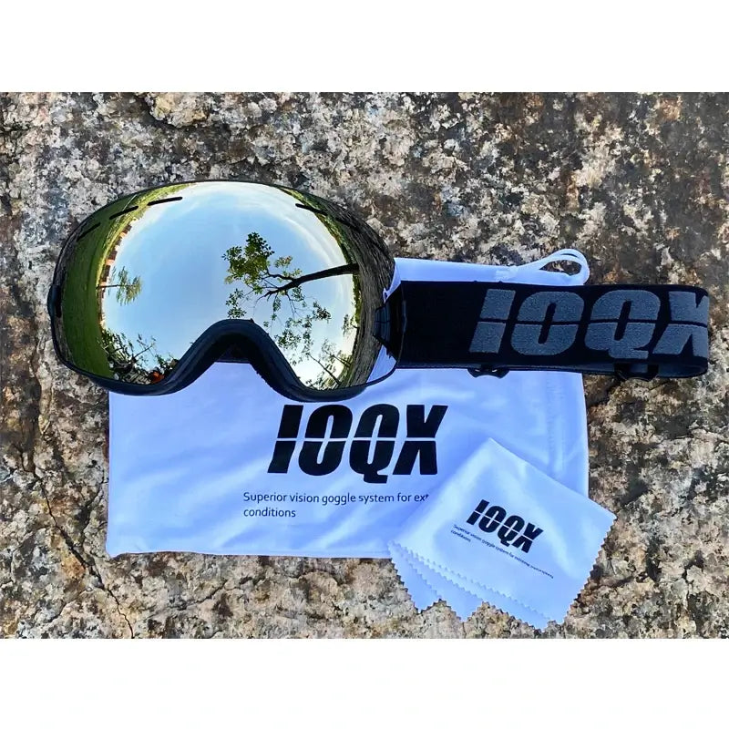 Clear Vision on the Slopes Double Layer Ski Goggles