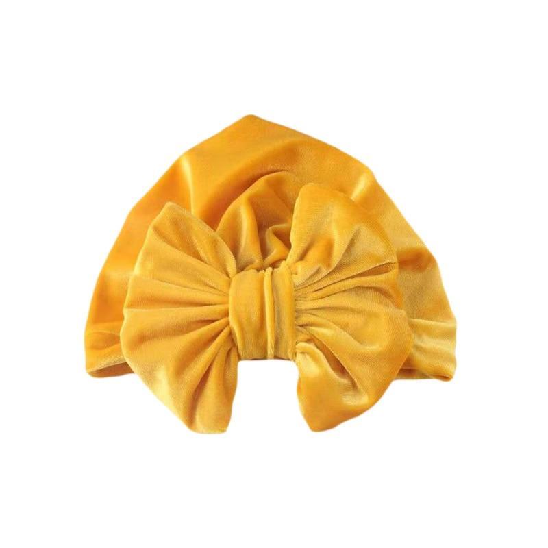 Infant Baby Headbands Solid Cotton Knot Turban Headband For Girls Beanie Hat Headwear For Girls