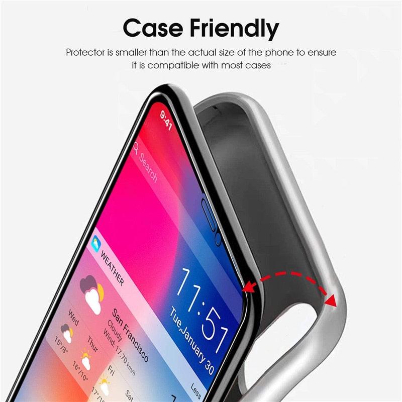 3Pcs Full Cover Black Edge Anti-spy Tempered Glass Private Screen Protector For iPhone 14 13 12 11 Pro MAX X XS Max XR 7 8 Plus Tempered Glass Full Glue Edge to Edge scratchproof Guard Screen Guard for iPhone