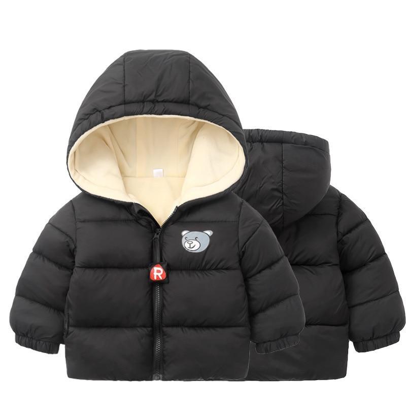 Infant Baby Hooded Warm Jackets For Baby Girls and Baby Boys For WInter In Modern New Luxury Shiny Design