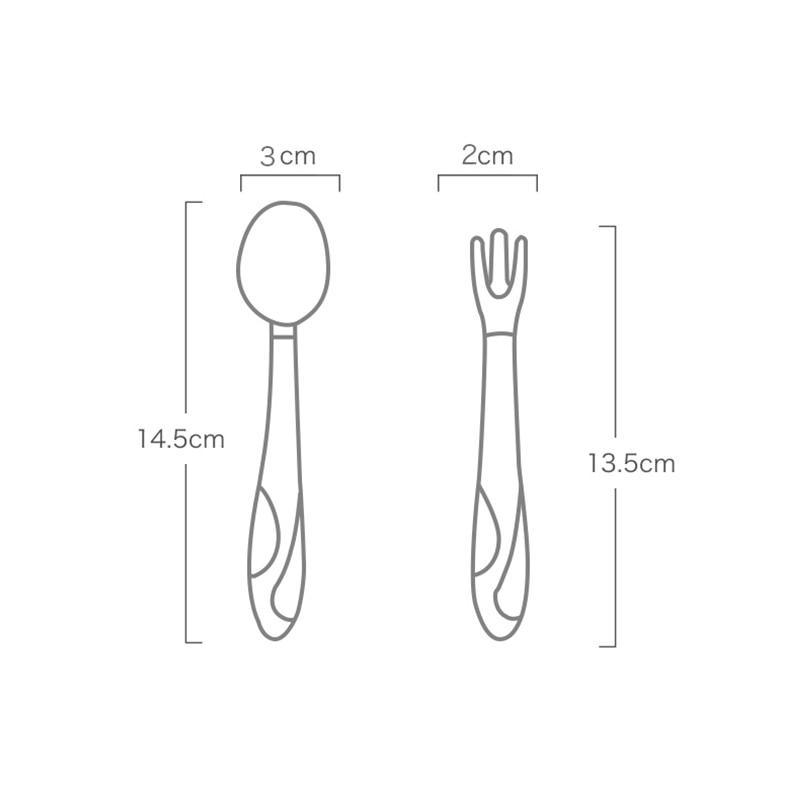 Unique Spoon For Baby Set Food Silicone Gel Spoon Baby Learn To Eat Training Bendable Soft Spoon Children Tableware