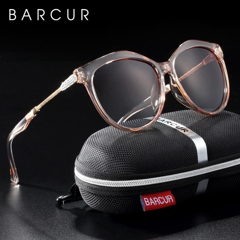 Stevvex Polarized Cat Eye Sunglasses Women Gradient Round Sun glasses for Women oculos lunette de soleil femme