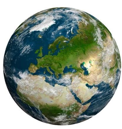 1000PCS/SETColorful Rainbow Round Geometrical Photo Planet Puzzle Adult Kids Educational Toy Puzzle