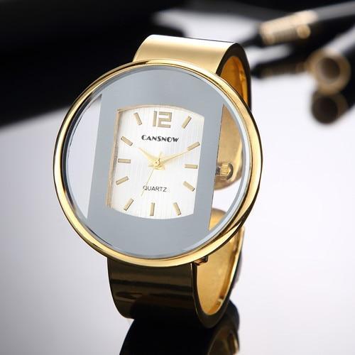 Women Watches New Luxury Brand Bracelet Watch Gold Silver Dial Lady Dress Quartz Clock Hot For Women and Girls