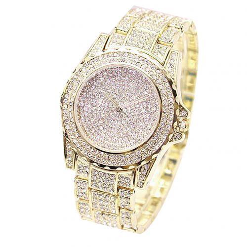Fashion Watch Women Luxury Round Quartz Watch Wrist Watches for Women Shiny Gold Sliver Watches Wrist Watch For Ladies Gift