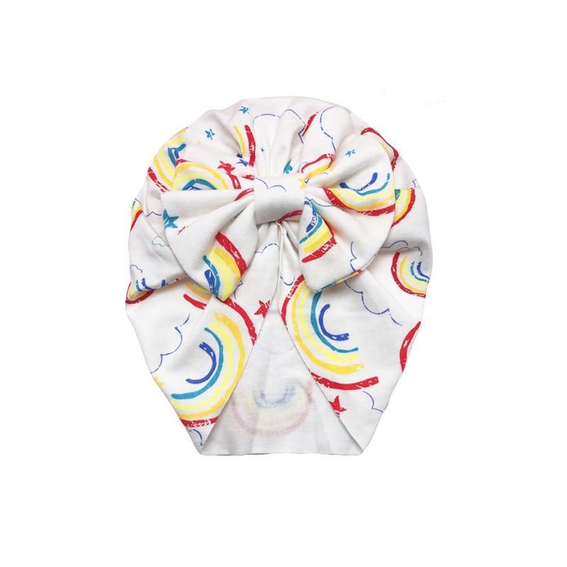Infant Baby Headbands Solid Cotton Knot Turban Headband For Girls Beanie Hat Headwear For Girls