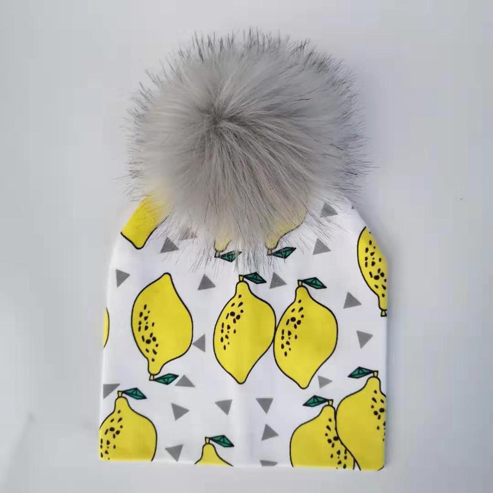 Fashion Newborn Baby Children Hat Cap Pompom Infant Toddler Comfortable Hats Beanies For Kids Boys And Girls