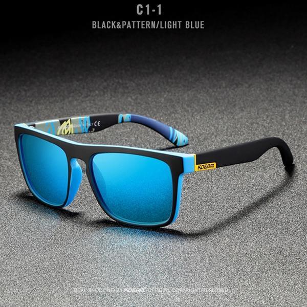 New Popular Mirror Polarized Sunglasses In Trend For Men An Woman With Ultralight Glasses Frame Square Sport Sunglasses With UV400 Protection