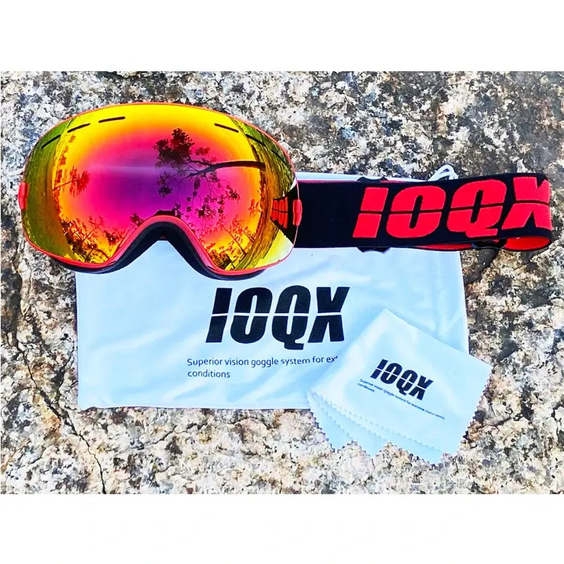Clear Vision on the Slopes Double Layer Ski Goggles