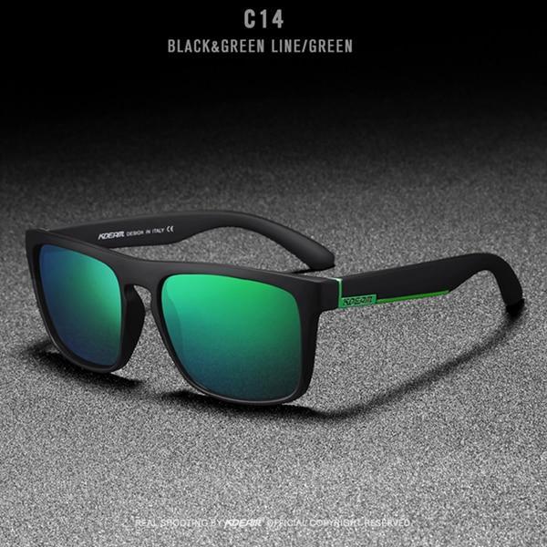 New Popular Mirror Polarized Sunglasses In Trend For Men An Woman With Ultralight Glasses Frame Square Sport Sunglasses With UV400 Protection