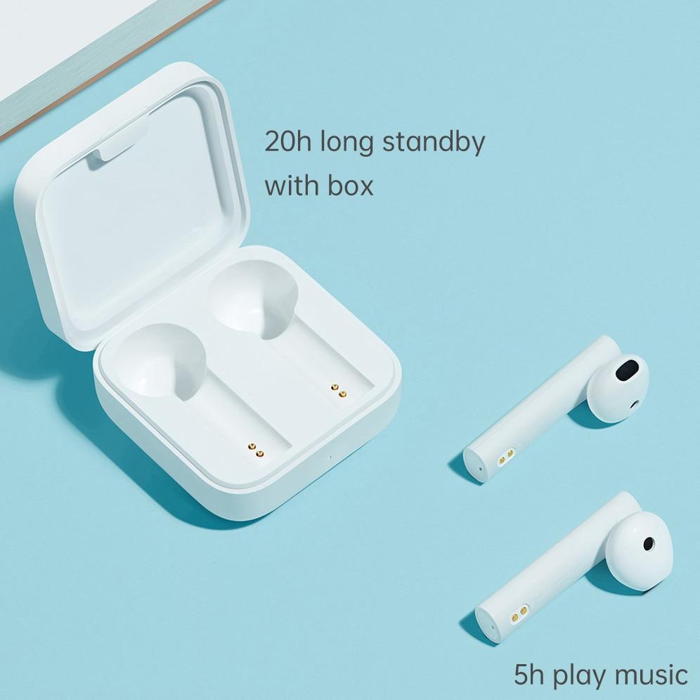 STEVVEX Wireless Bluetooth 5 Earphone 2 Basic AirDots Pro Headset Earbuds 20h Long Standby Touch Control