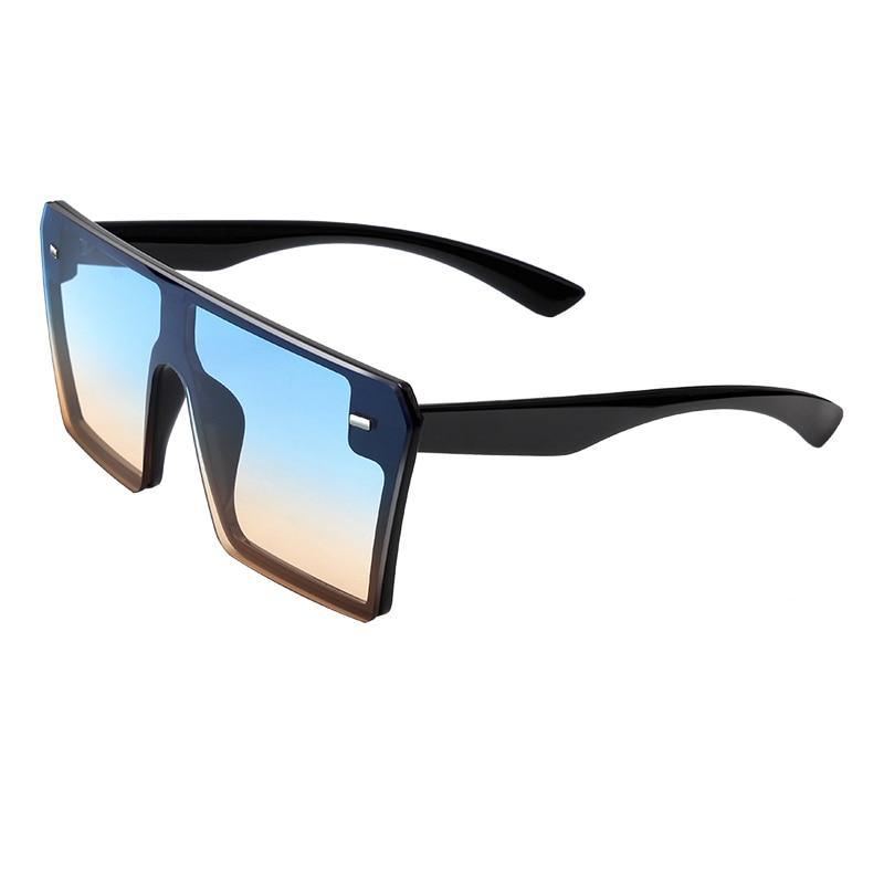 NEW Top Oversized Square Modern Woman And Ladies Fashion Retro Gradient Sunglasses With Big Frame And Vintage Eyewear UV400 Protection