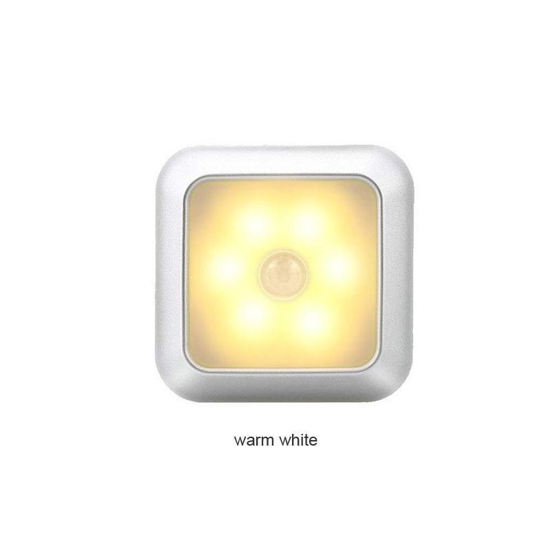 STEVVEX Wireless LED Pair Lamps with Motion sensor night lights lamp bedroom water closet Cabinet Corridor Stairwell Entrance battery lights