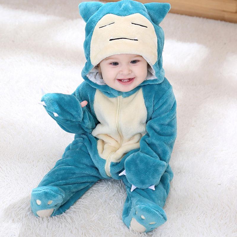 Cosplay Costume for Baby Boy/Girl for Cute Halloween Zipper Jumpsuit