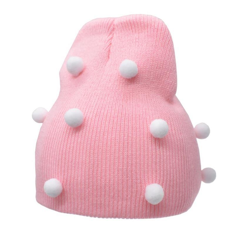 Baby Girl Boy Winter Spring Autumn Soft Warm Knit Caps for Babies