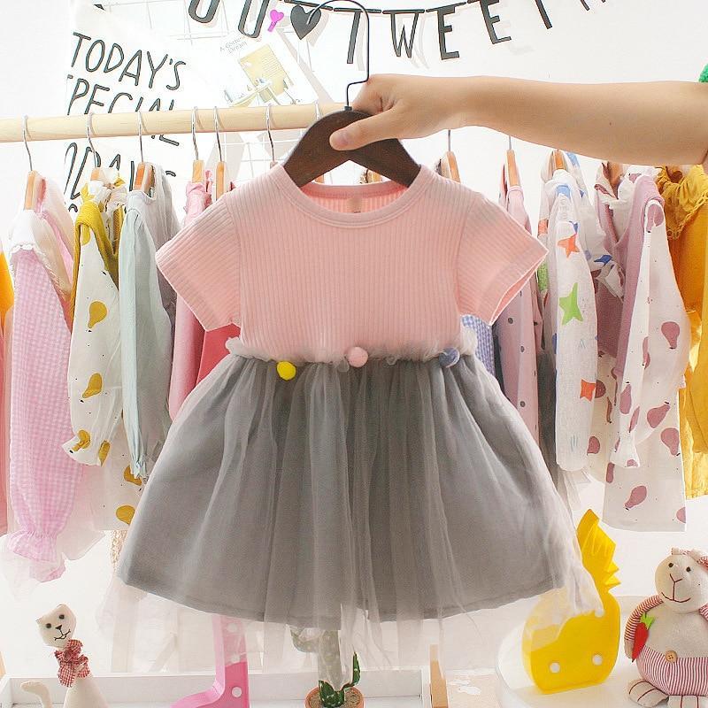 Modern Luxury elegant Newborn Baby Girl Dress for New Fashion Cute Princess Baby Dress Infant Clothing