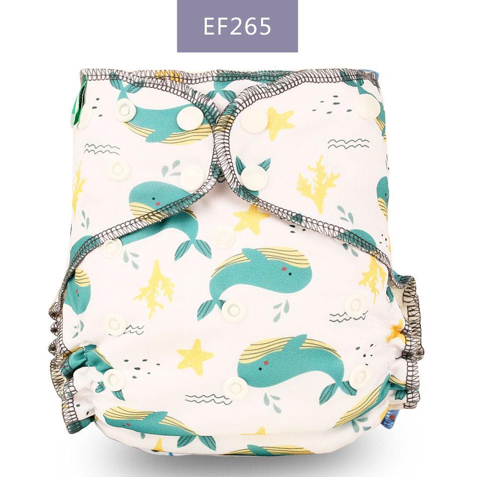 Baby Cloth Diaper Reusable Heavy Wetter Hybrid Waterproof Bamboo Washable Baby Nappy Diapers For Girls and Boys Baby