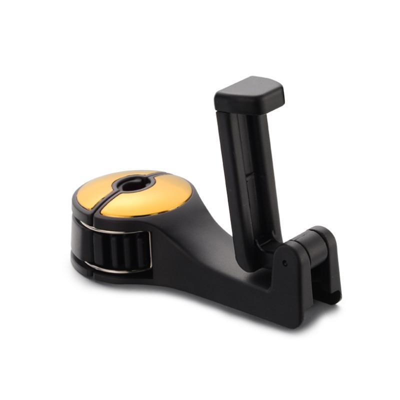 NEW Adjustable Car Headrest Hooks Mobile Stand Car Phone Holder Fastener Seat Back Hanger Clips For Bag Handbag Houseware For Phones