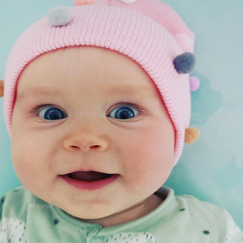 Baby Girl Boy Winter Spring Autumn Soft Warm Knit Caps for Babies