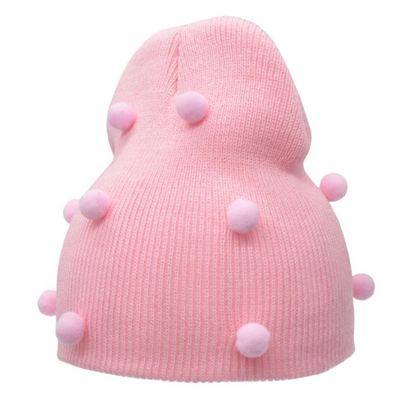 Baby Girl Boy Winter Spring Autumn Soft Warm Knit Caps for Babies