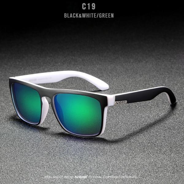 New Popular Mirror Polarized Sunglasses In Trend For Men An Woman With Ultralight Glasses Frame Square Sport Sunglasses With UV400 Protection