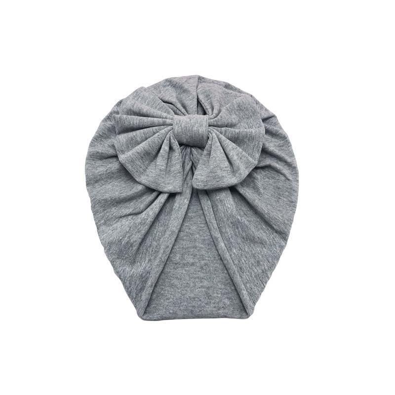 Luxury Modern Baby Headband Hat Bowknot Print Cotton Stretchy Turban Headband Infant Head Wrap Beanie Hat For Babies and Kids