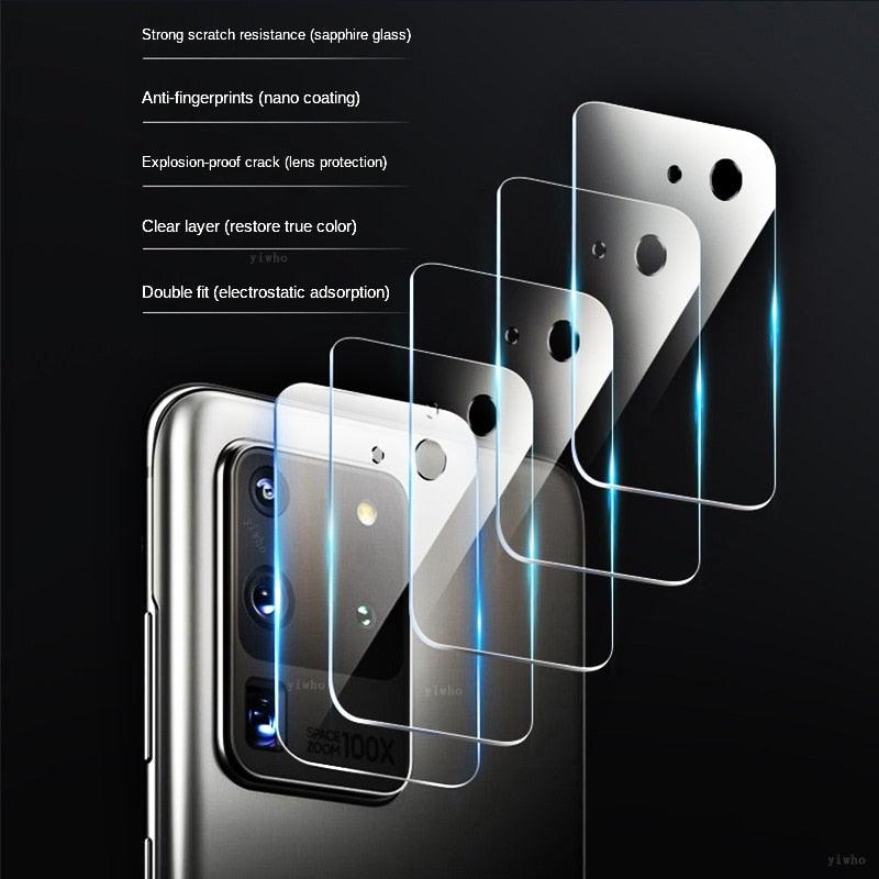 5PCS Tempered Glass For iphone 13 Pro Max Mini Camera Lens Protectors Film For 12 11 se3 se 2022 2020 6 7 8 plus Tempered Glass Camera Protector Case Friendly Camera Lens Protector For iPhone