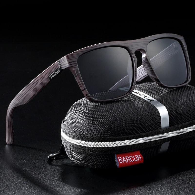 Luxury Polarized Imitation Wood Sunglasses for Men and Women Retro Sunglasses Fashion Retro Style Oculos de sol
