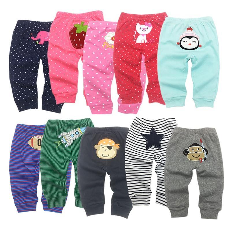 5 PCS/SET Modern Baby Pants 0-24 Months Baby Children Colorful and Cute Wear Winter Set For Baby Girls And Boys Kids